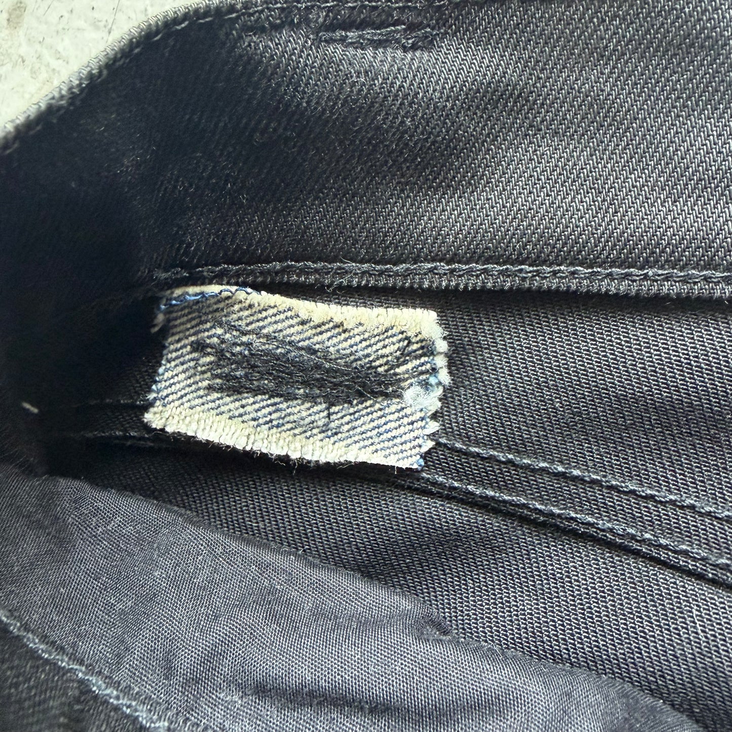 Saint Laurent Paris 2013 Black Waxed D20U Denim (28)