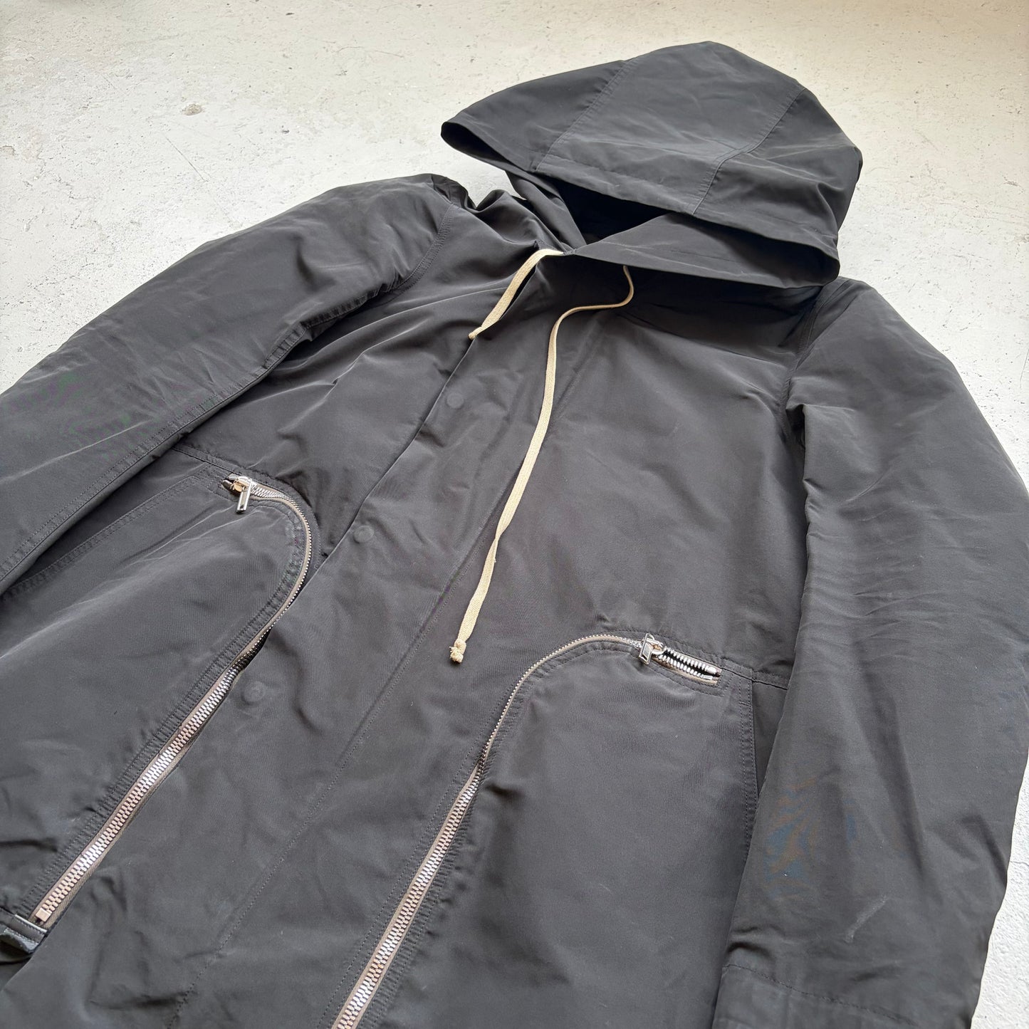 Rick Owens SS22 FOGACHINE Bauhaus Fishtail Parka (48)