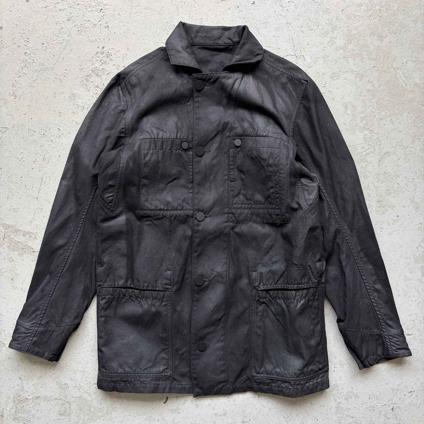 11 By BBS Boris Bidjan Saberi Waxed Worker Jacket (M)