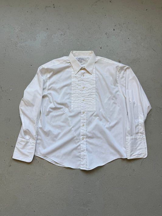 Yves Saint Laurent White Button Up (XL)