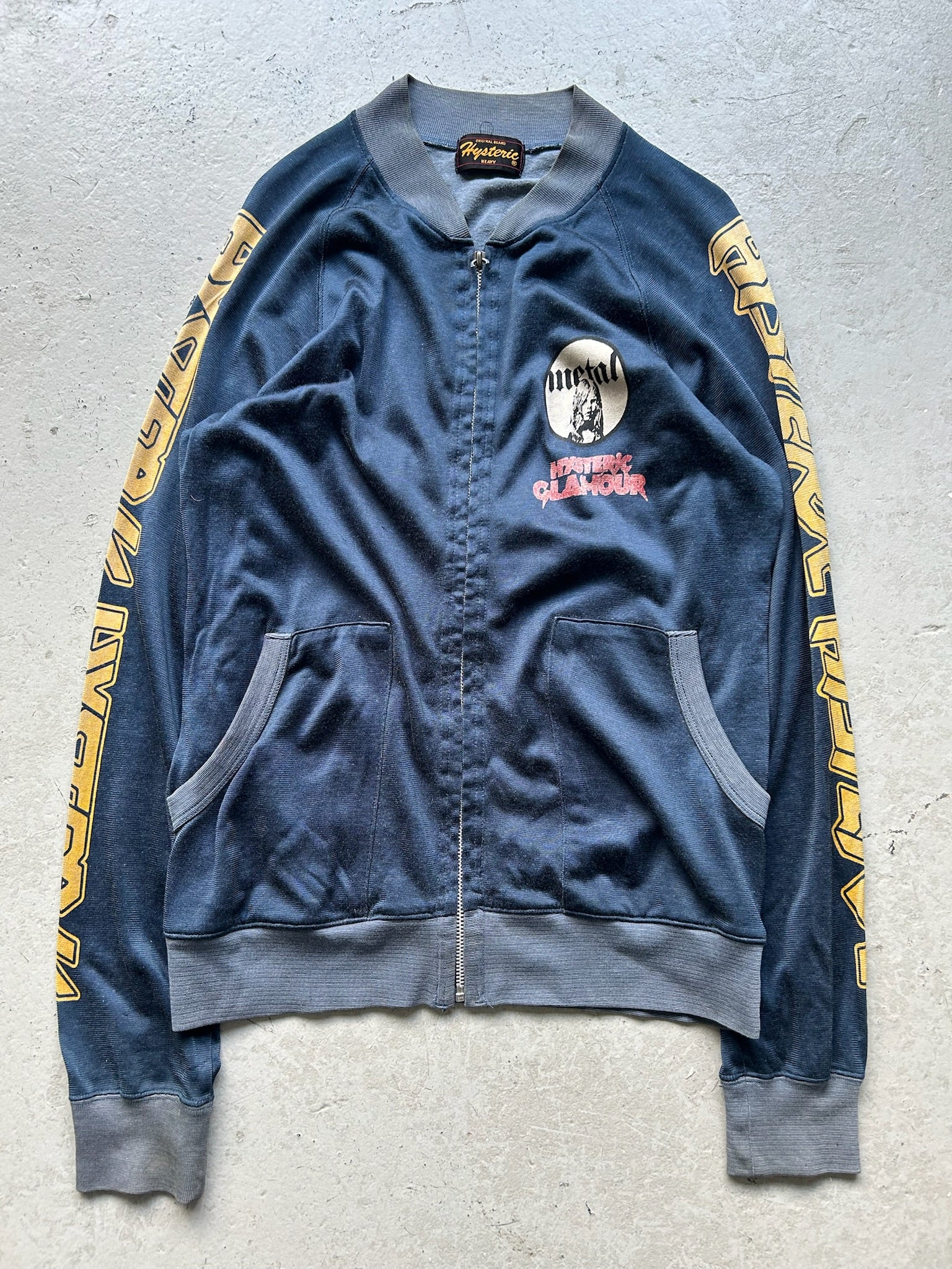 ひ*送様 18aw HYSTERIC GLAMOUR Parker Hysteric Glamour x Led Zeppelin M-65 Military Field Jacket Olive