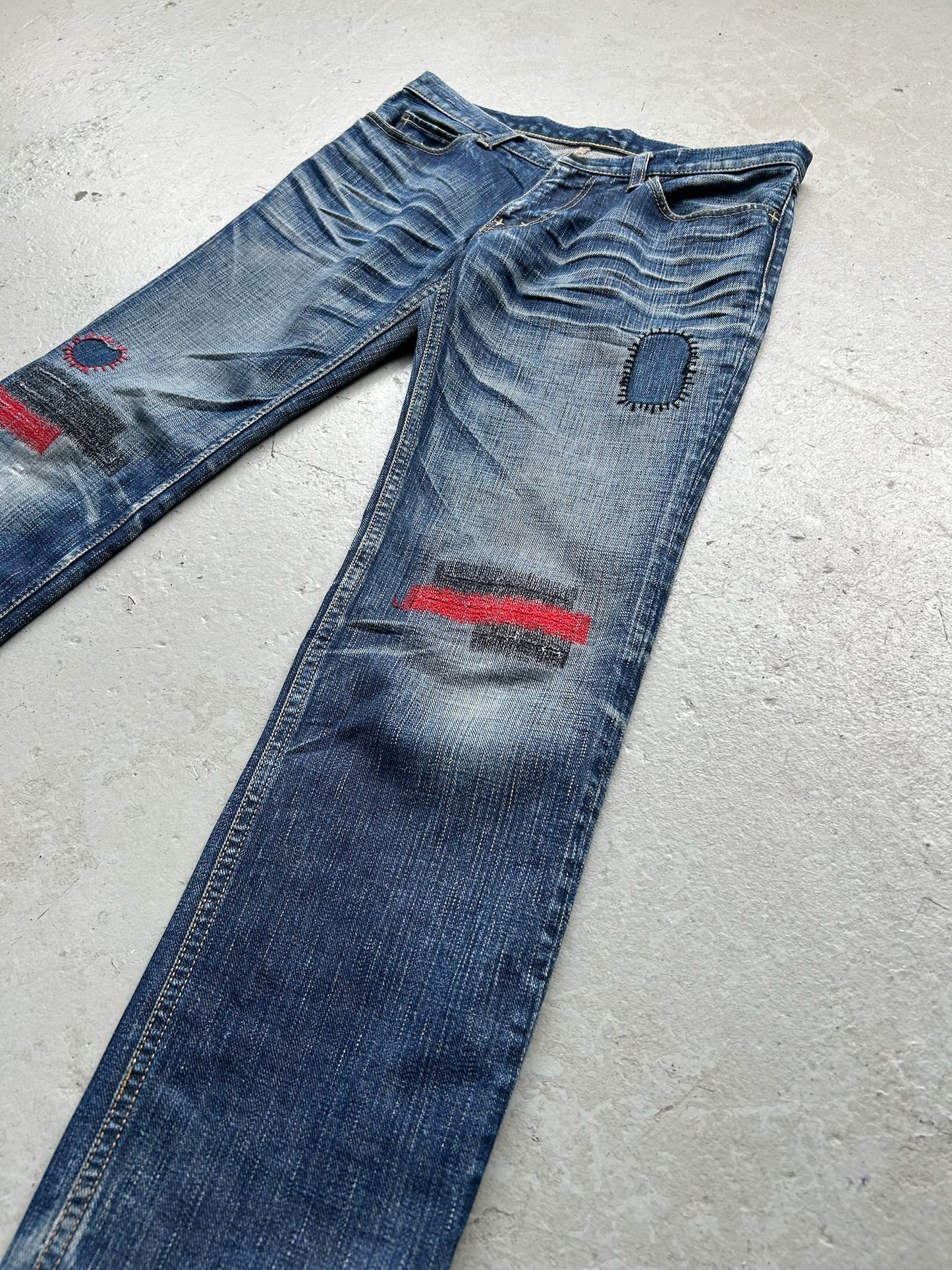 Number Nine SS05 Nightcrawler Denim (1)