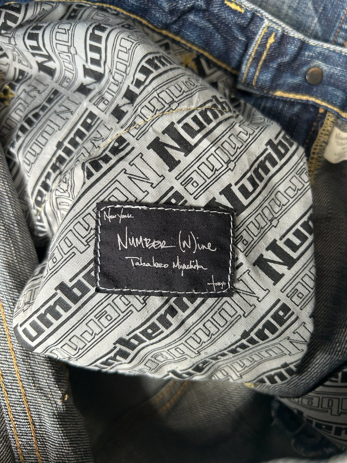 Number Nine SS05 Nightcrawler Denim (1)