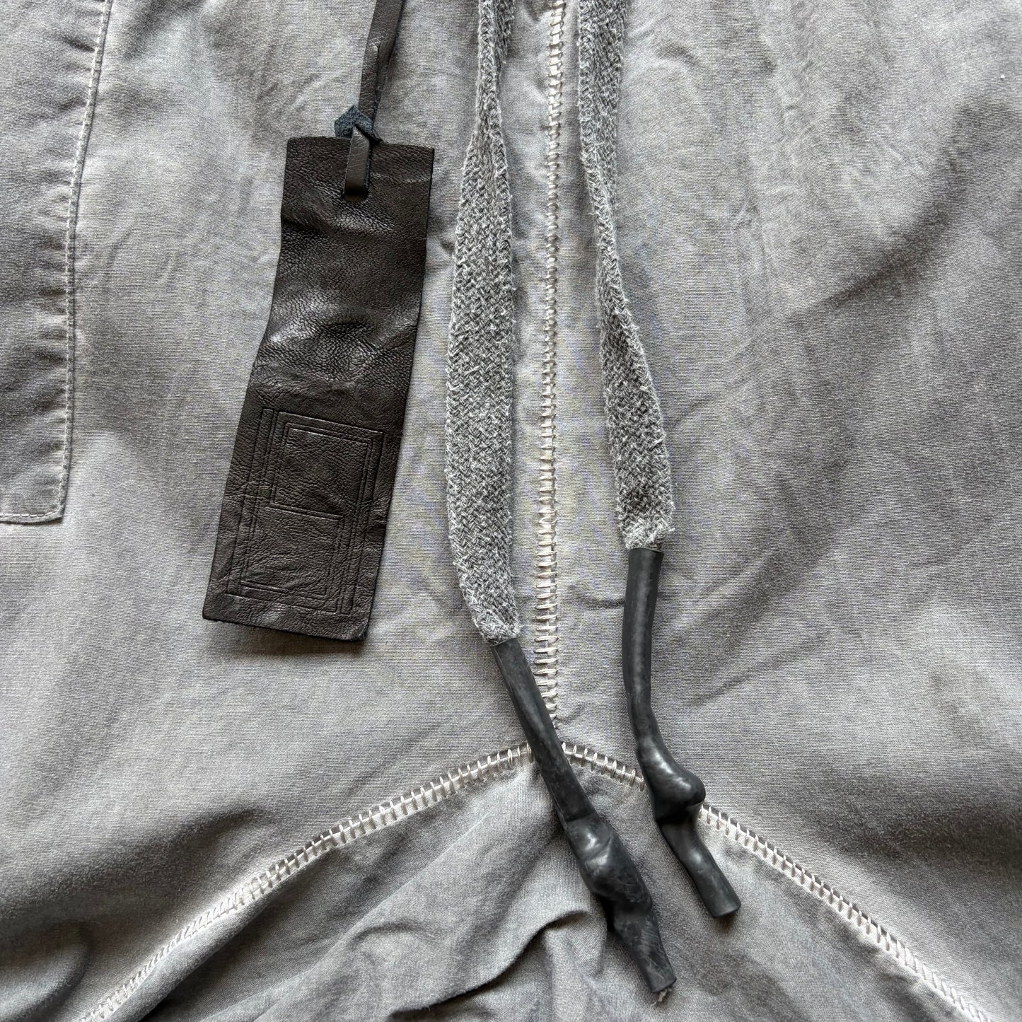 Isaac Sellam SS23 Dark Grey Cotton Jogger Pants (M)