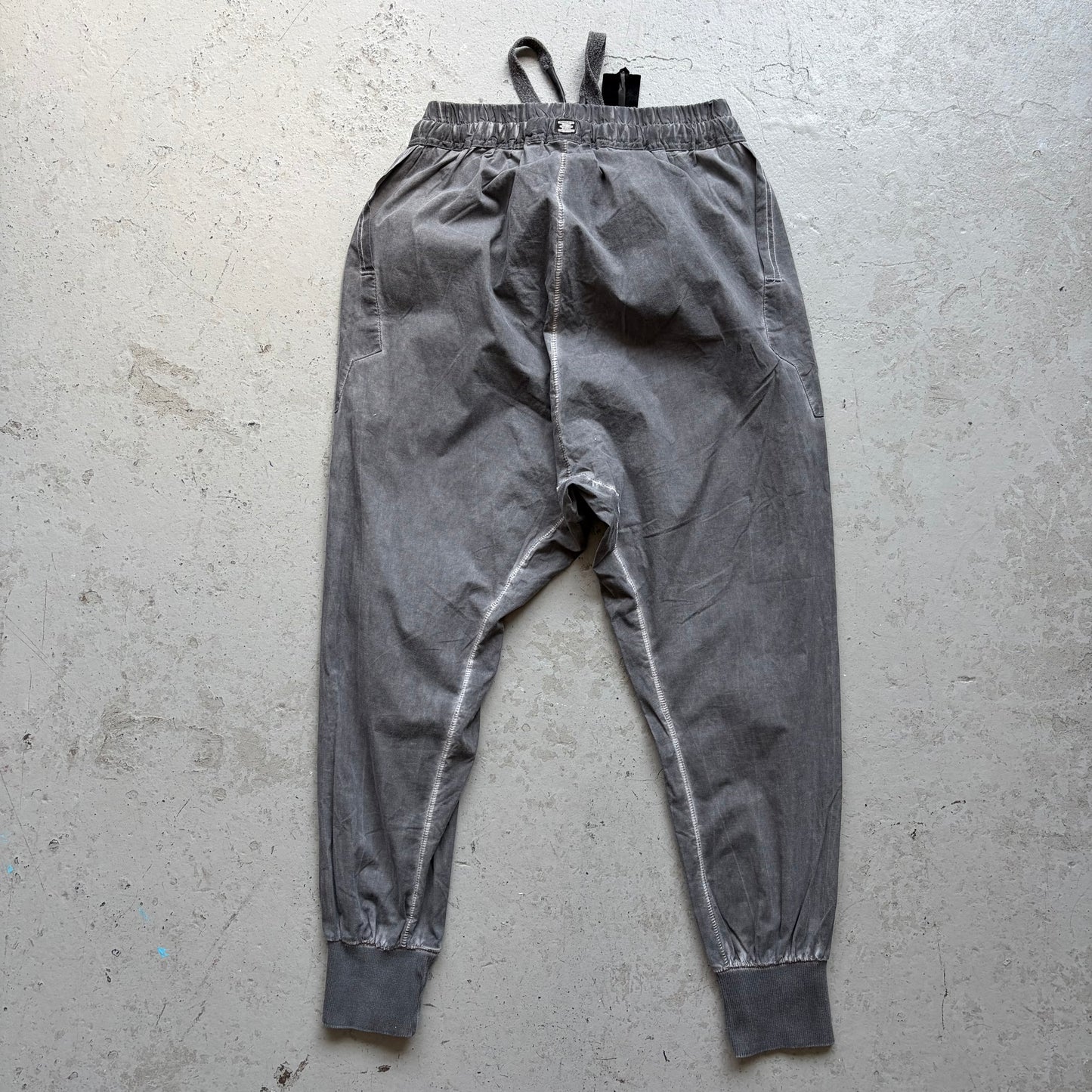 Isaac Sellam SS23 Dark Grey Cotton Jogger Pants (M)