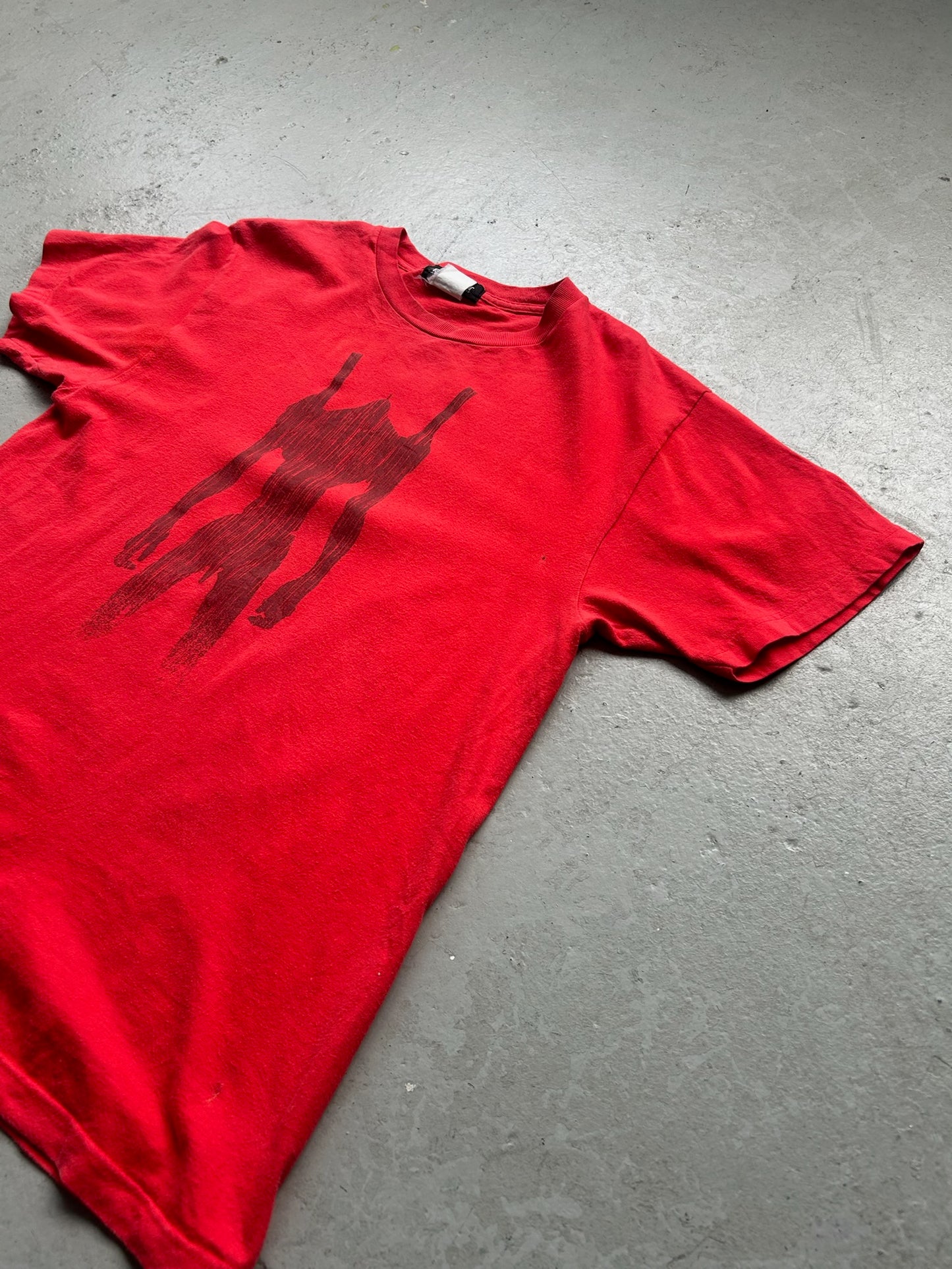 Beams X Evangelion Red Logo Short Sleeve (L)
