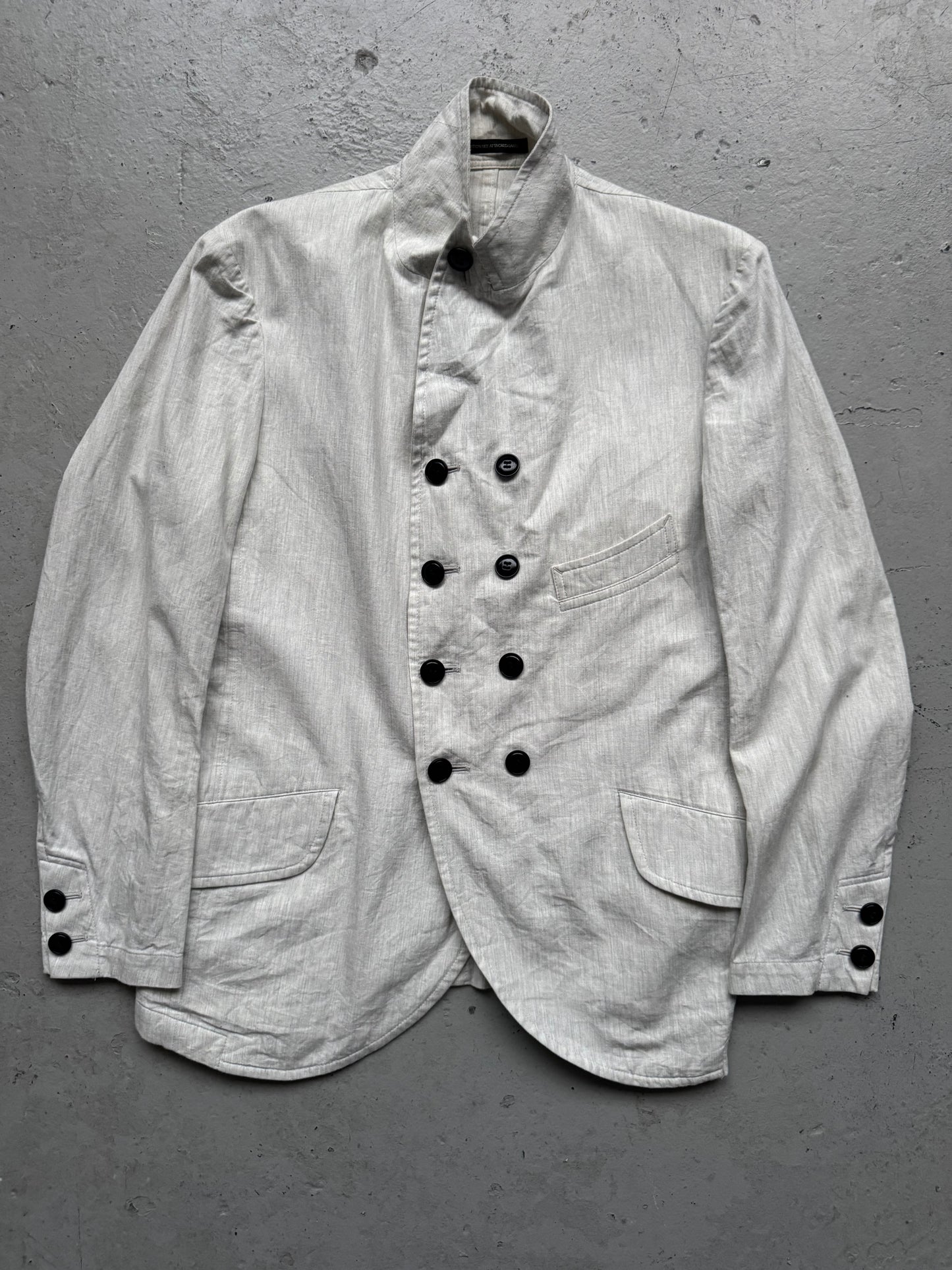 Yohji Yamamoto Double Button Blazer Jacket (M)