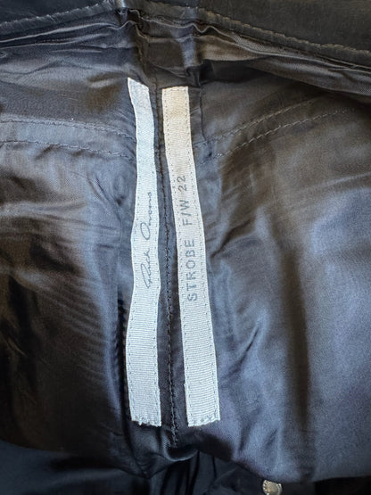 Rick Owens FW22 Strobe Leather Bottoms (46)