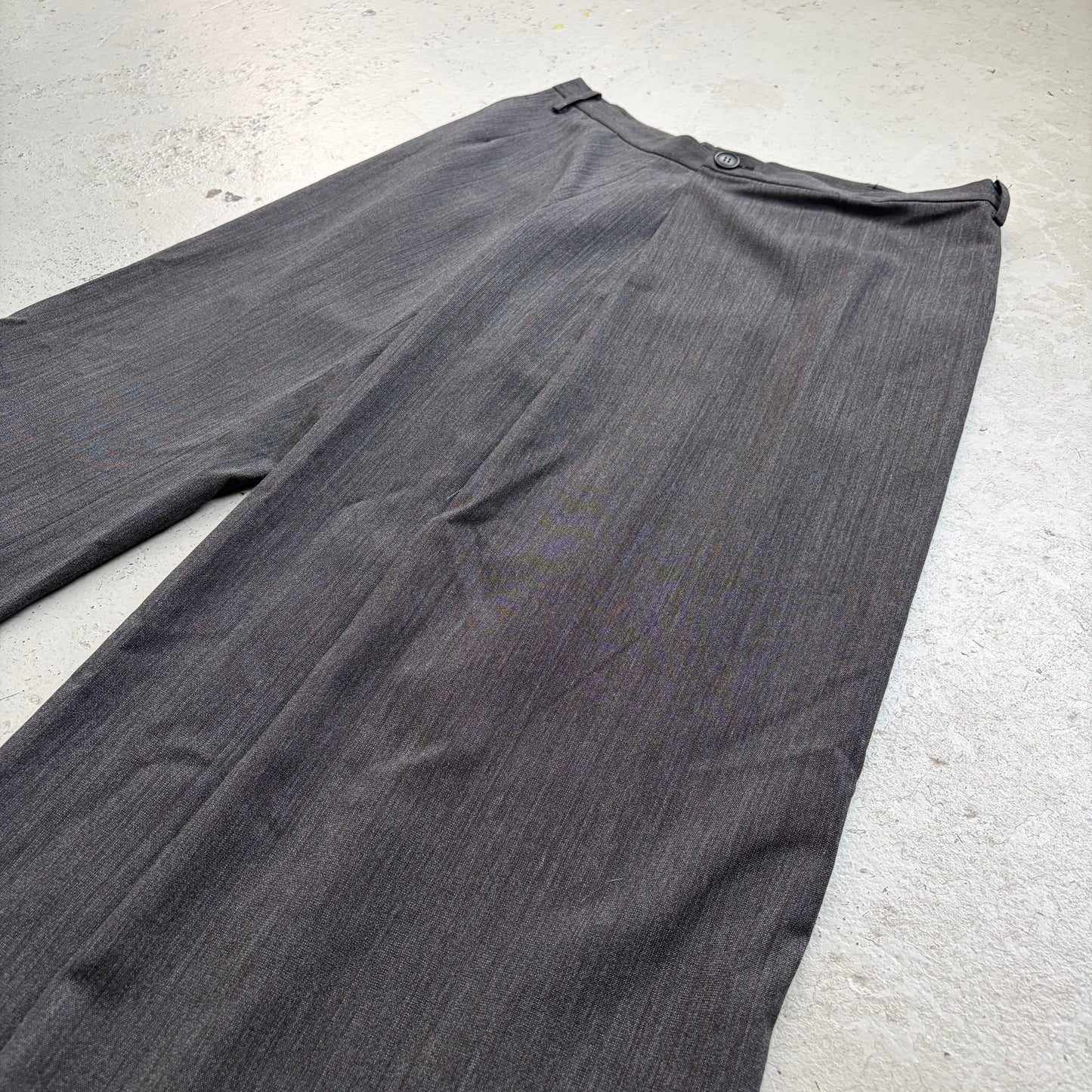 Y's By Yohji Yamamoto Grey Trousers (33)