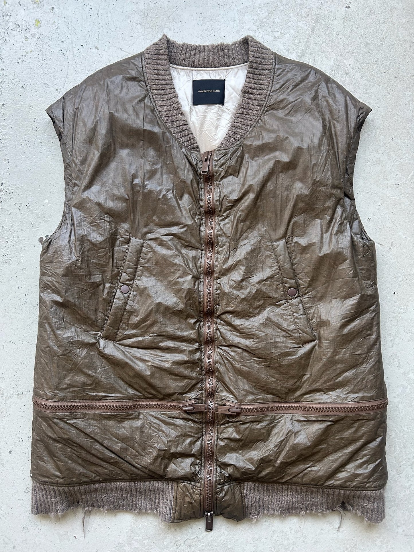 Undercover Tarp Bomber Vest Waistcoat (2)