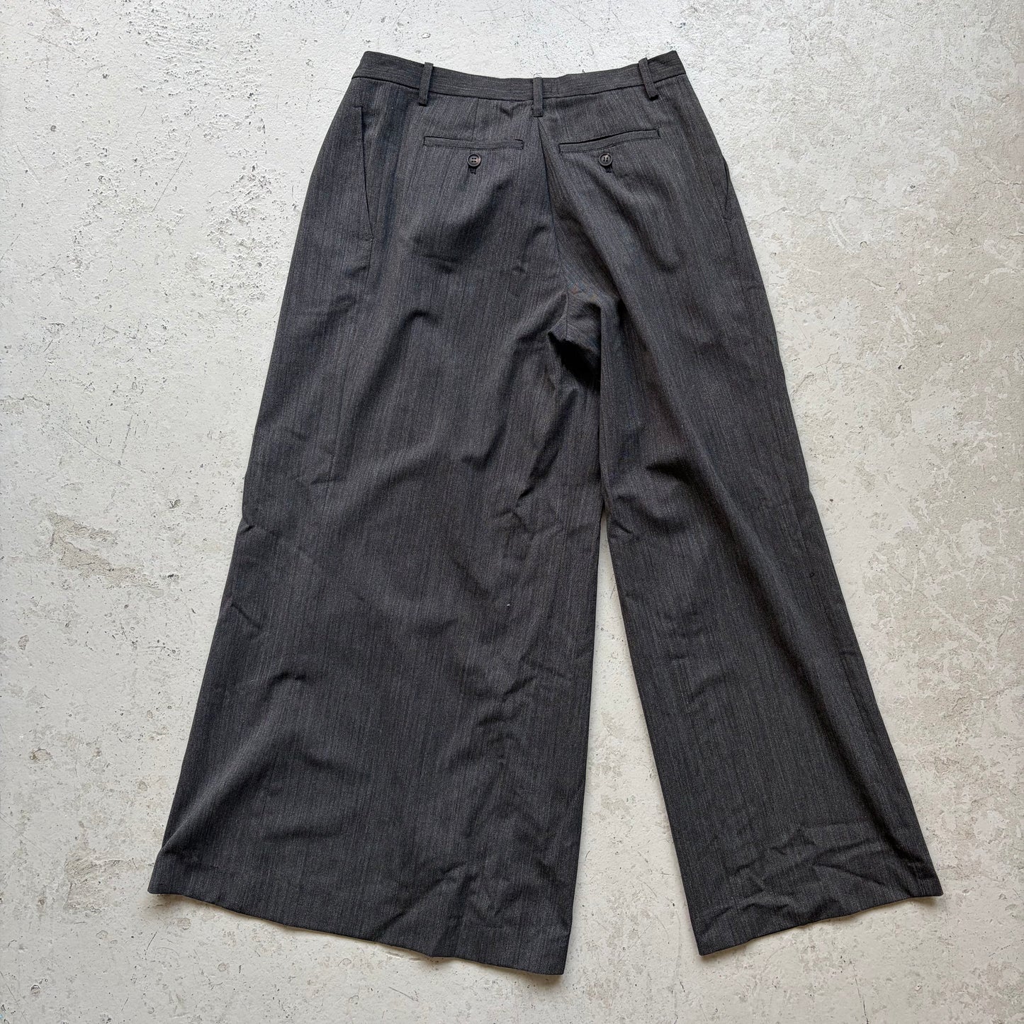 Y's By Yohji Yamamoto Grey Trousers (33)