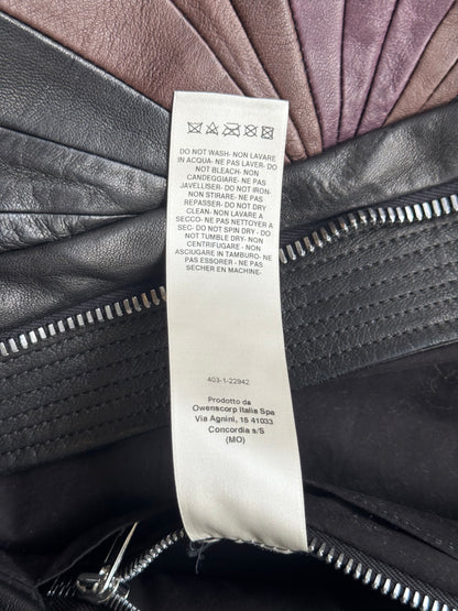 Rick Owens FW23 Luxor Leather Hooded Heavy Jacket (56)