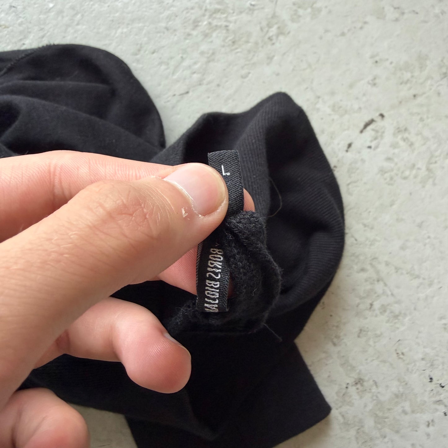 11 By BBS Boris Bidjan Saberi Black Turtle Neck (L)
