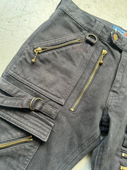 Blackmeans Denim Zipper Biker Bottoms (2)