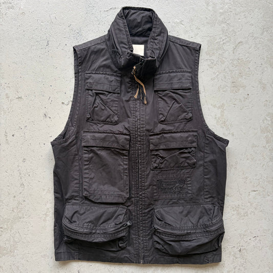 Diesel Black Cargo Vest (M)