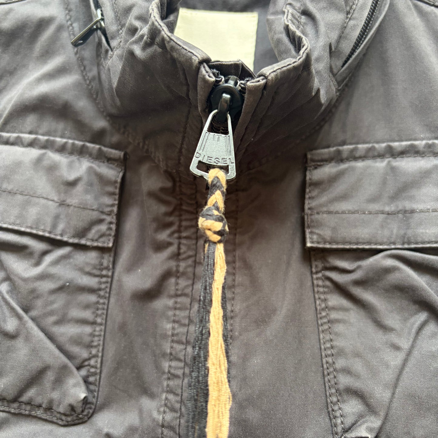 Diesel Black Cargo Vest (M)