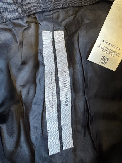 Rick Owens Edfu SS23 Grained Lamb Leather Bolan Banana Cut (30)