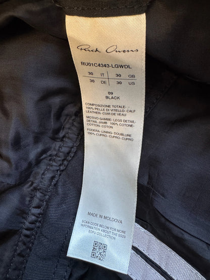 Rick Owens Edfu SS23 Grained Lamb Leather Bolan Banana Cut (30)