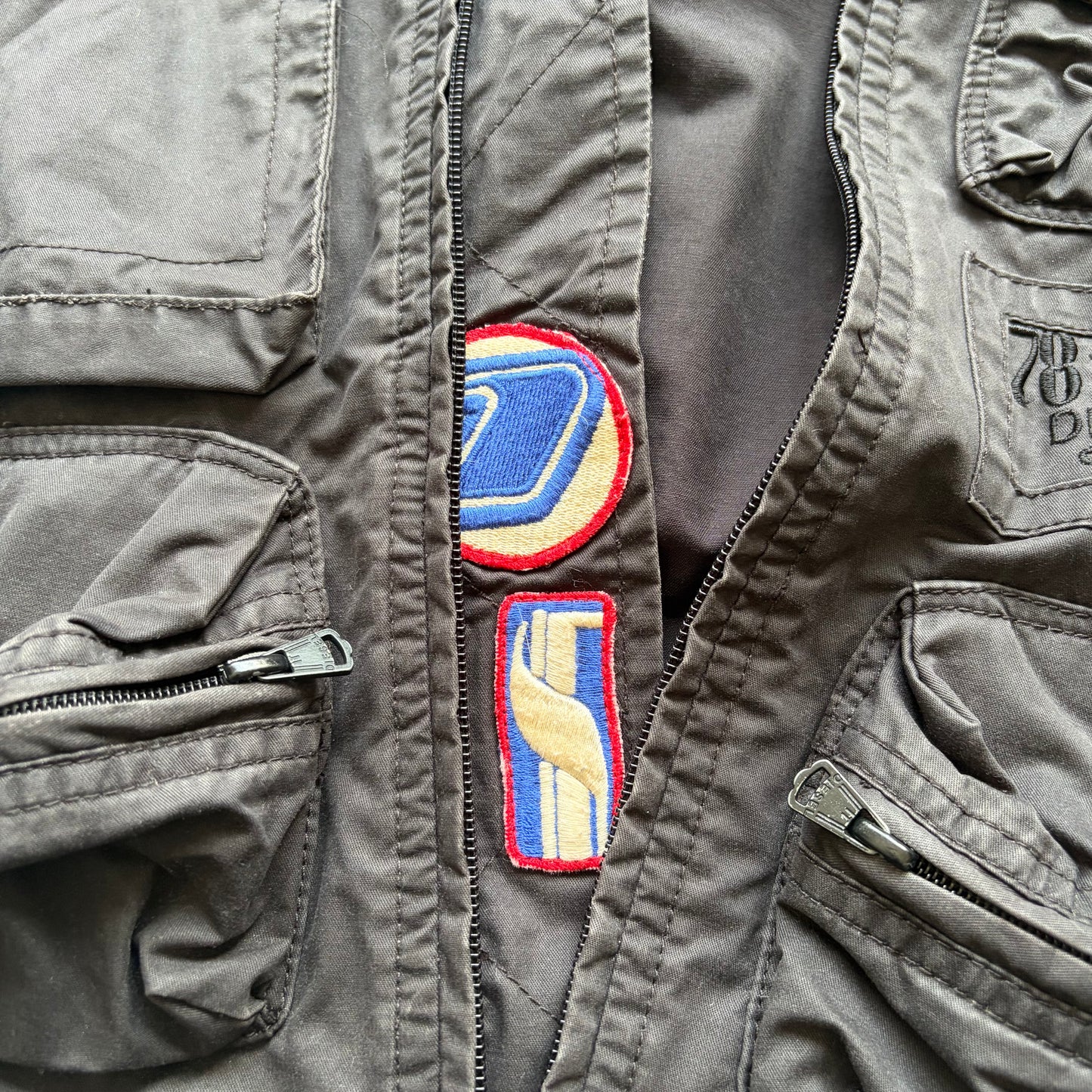Diesel Black Cargo Vest (M)