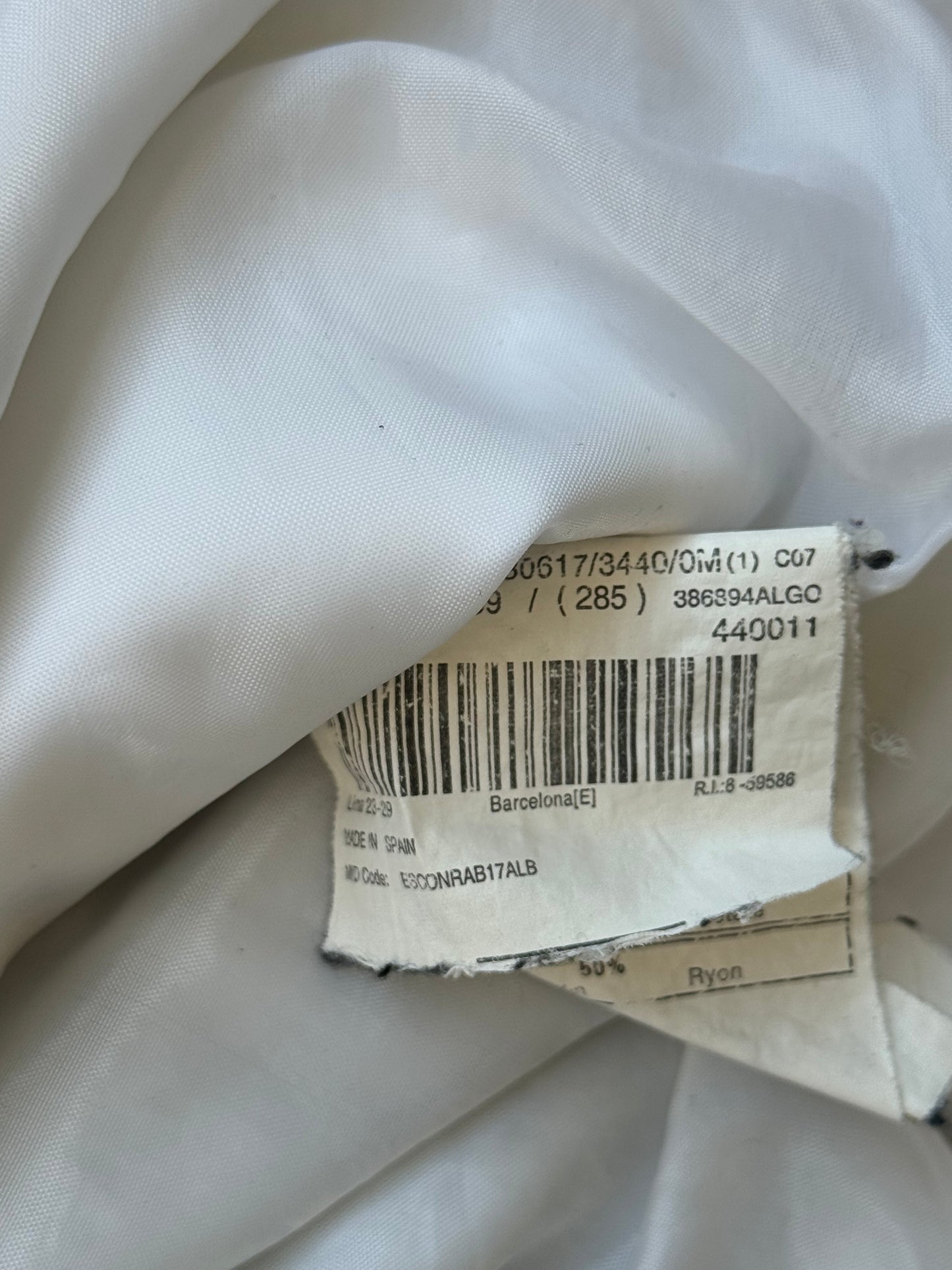 Dolce & Gabbana White Nylon Multi Pocket Jacket (42)