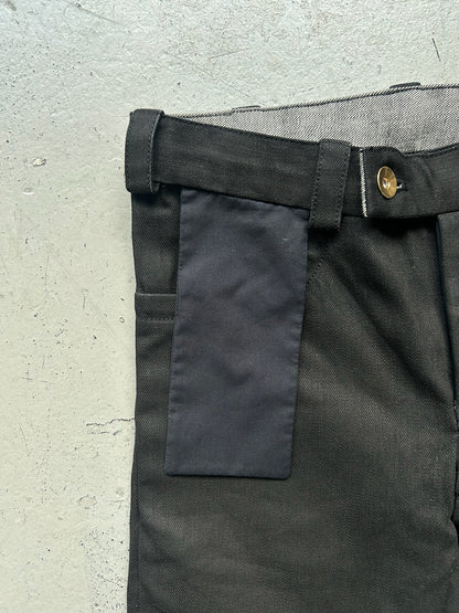 Denis Simachev Black J Cut Denim (44)