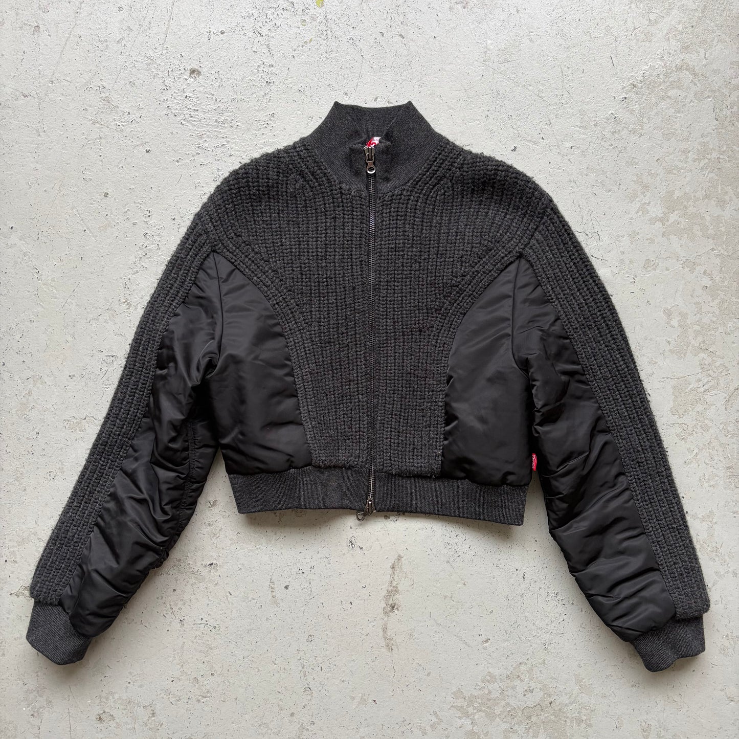 Diesel Knit Paneled Jacket (M)