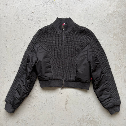 Diesel Knit Paneled Jacket (M)