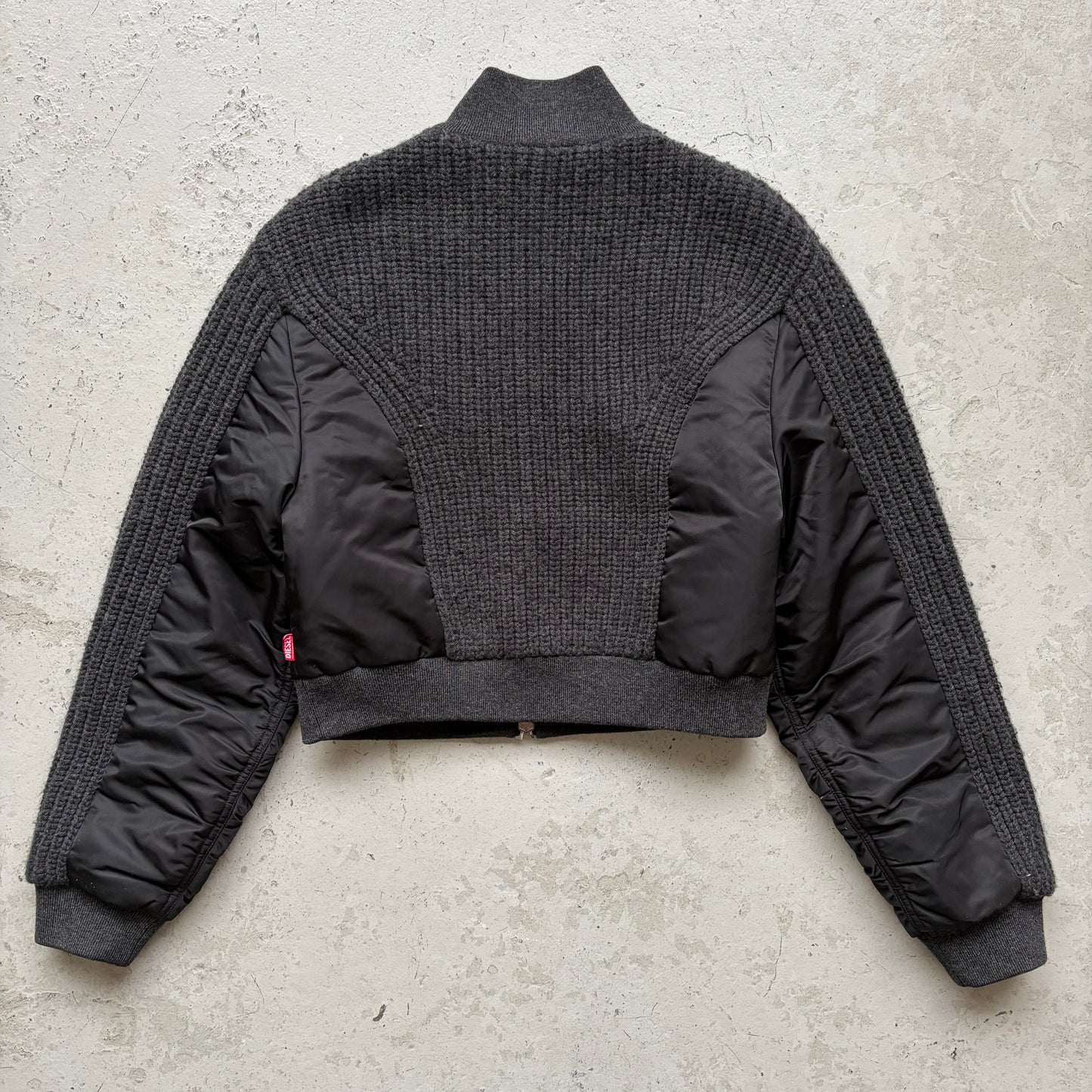 Diesel Knit Paneled Jacket (M)