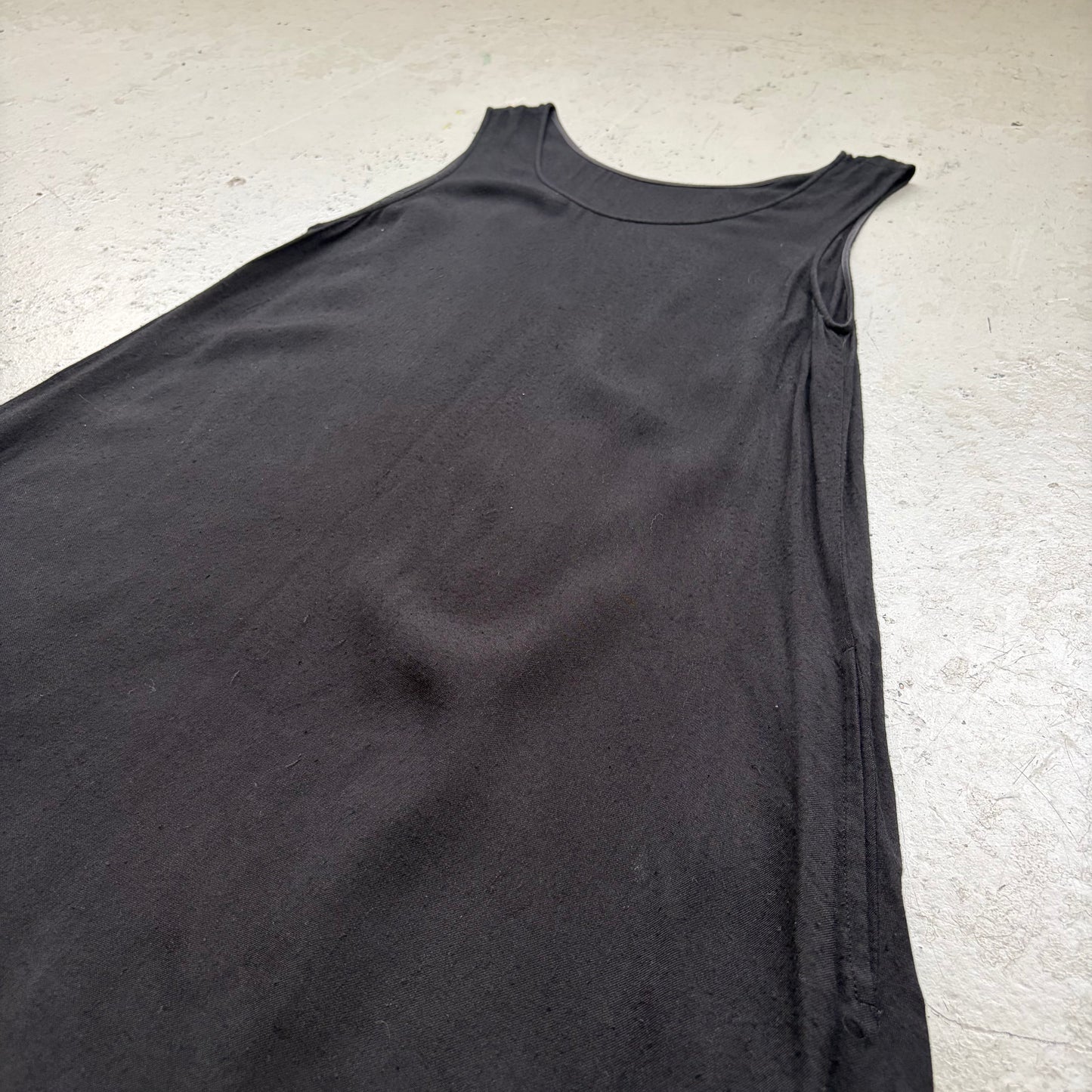 Y's By Yohji Yamamoto Black Dress (1)