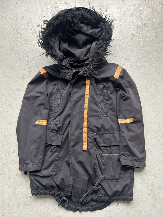 Neil Barrett AW04 Fur Hooded Parka