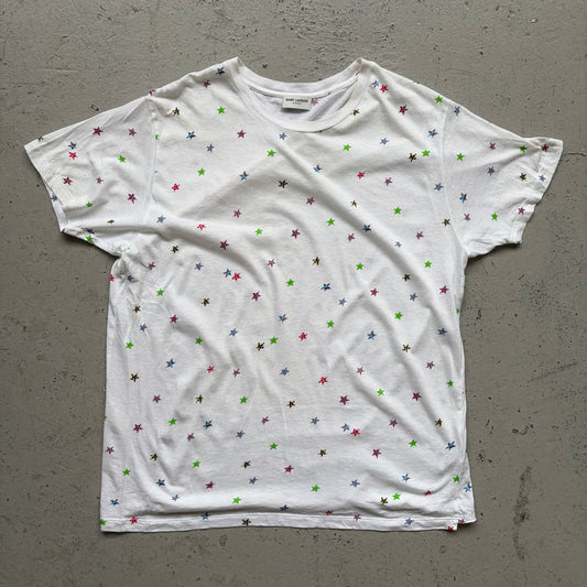 Saint Laurent Paris 2018 Fun Star Short Sleeve Shirt (L)