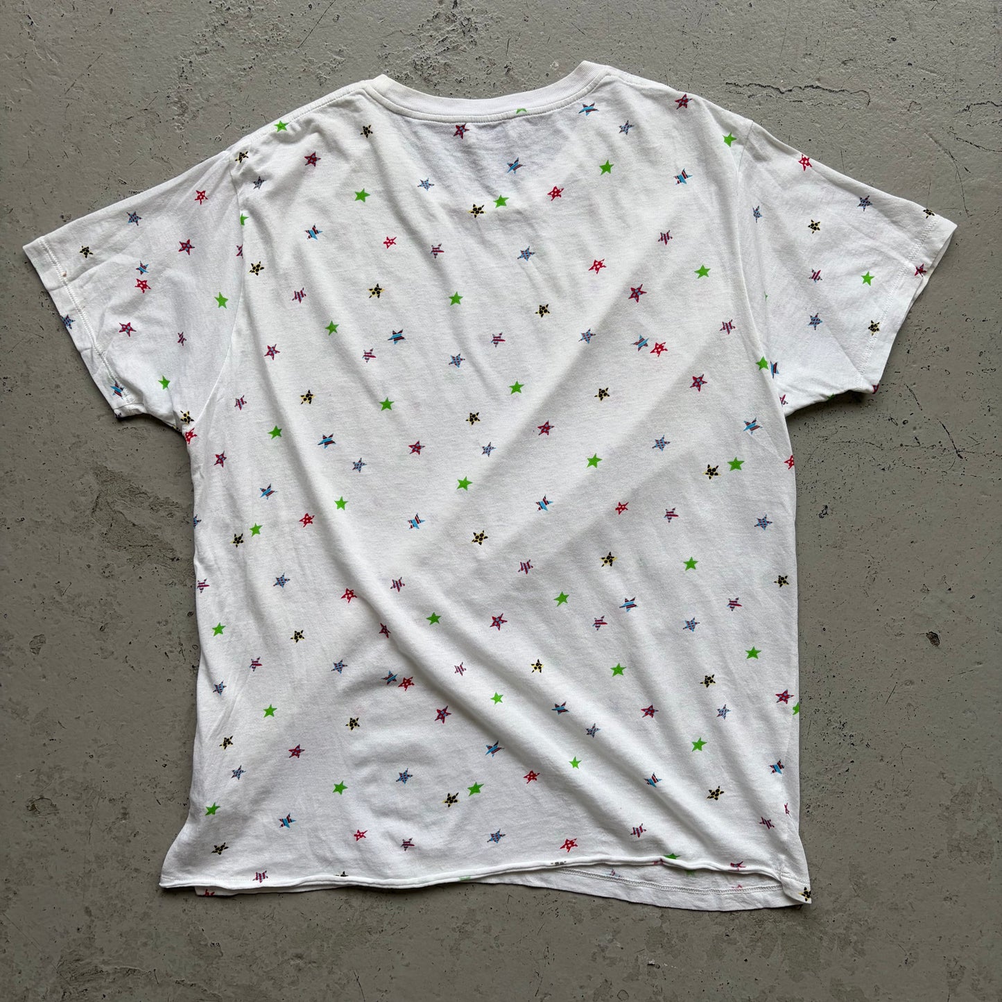 Saint Laurent Paris 2018 Fun Star Short Sleeve Shirt (L)
