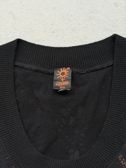 Jean Paul Gaultier Soleil Gold Lining Tank (S)