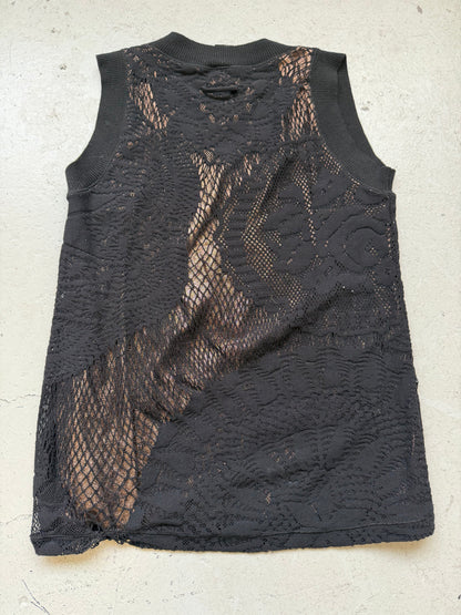 Jean Paul Gaultier Soleil Gold Lining Tank (S)