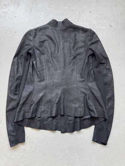 Rick Owens FW09 Crust Leather Blazer (S)