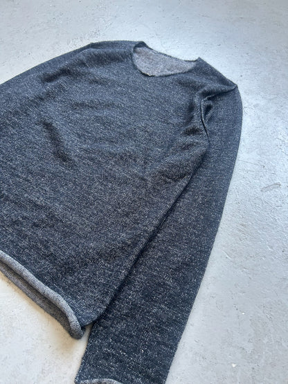Kazuyuki Kumagai Attatchment Cotton Mohair Blend Sweater (2)