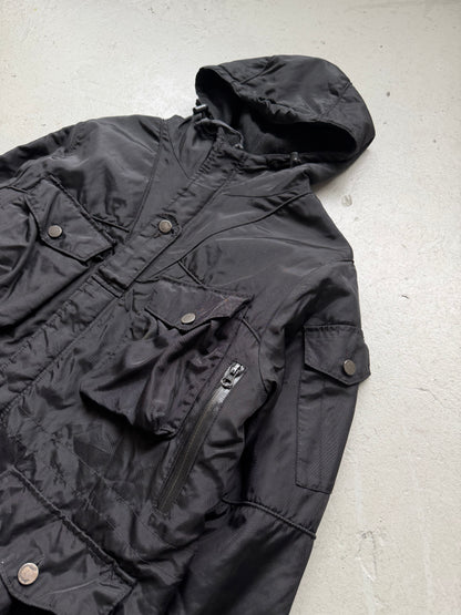 CP Company Black Multi Pocket Jacket (L)