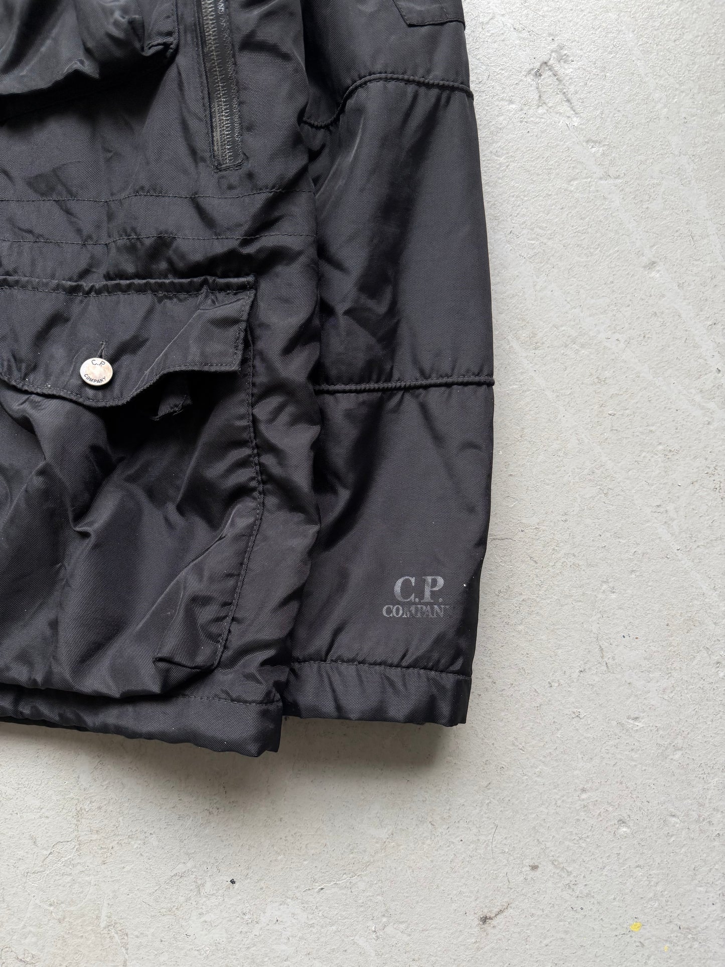 CP Company Black Multi Pocket Jacket (L)