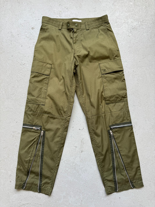 Helmut Lang Olive Astro Pants (31)