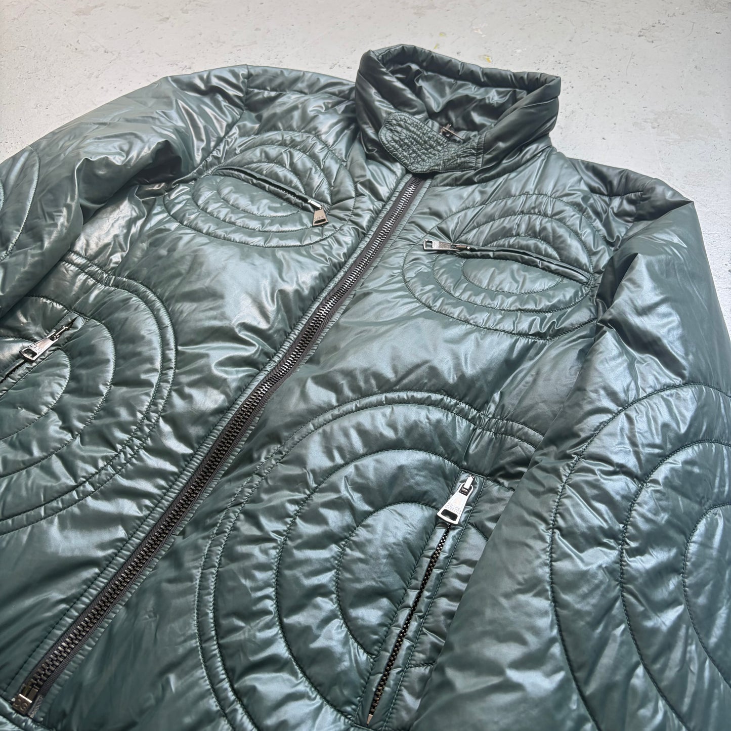 Dolce & Gabbana Green Circular Puffer (48)