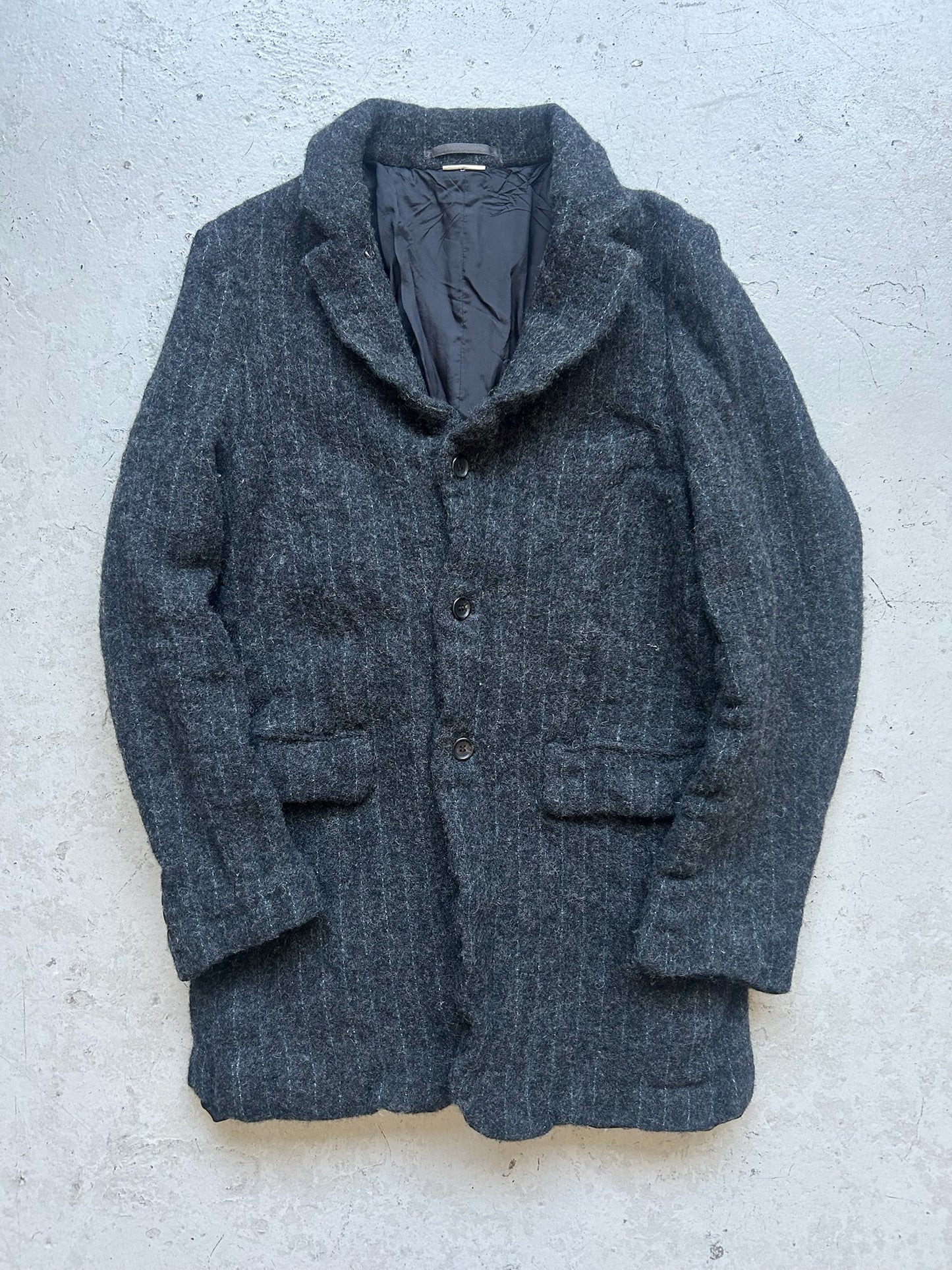 Comme Des Garcons Homme Deux 2023 Wool Pin Stripe Blazer (XL)