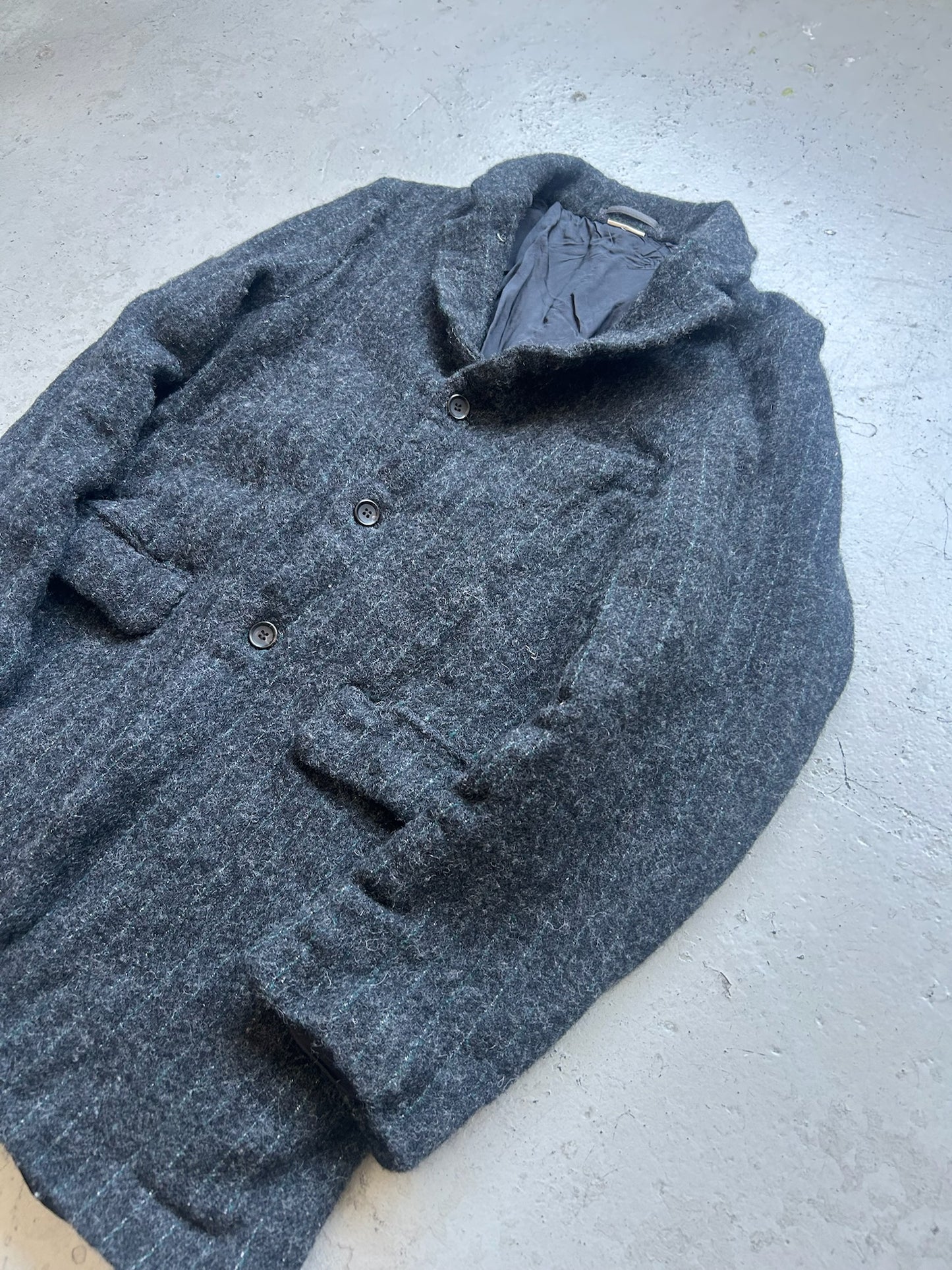 Comme Des Garcons Homme Deux 2023 Wool Pin Stripe Blazer (XL)