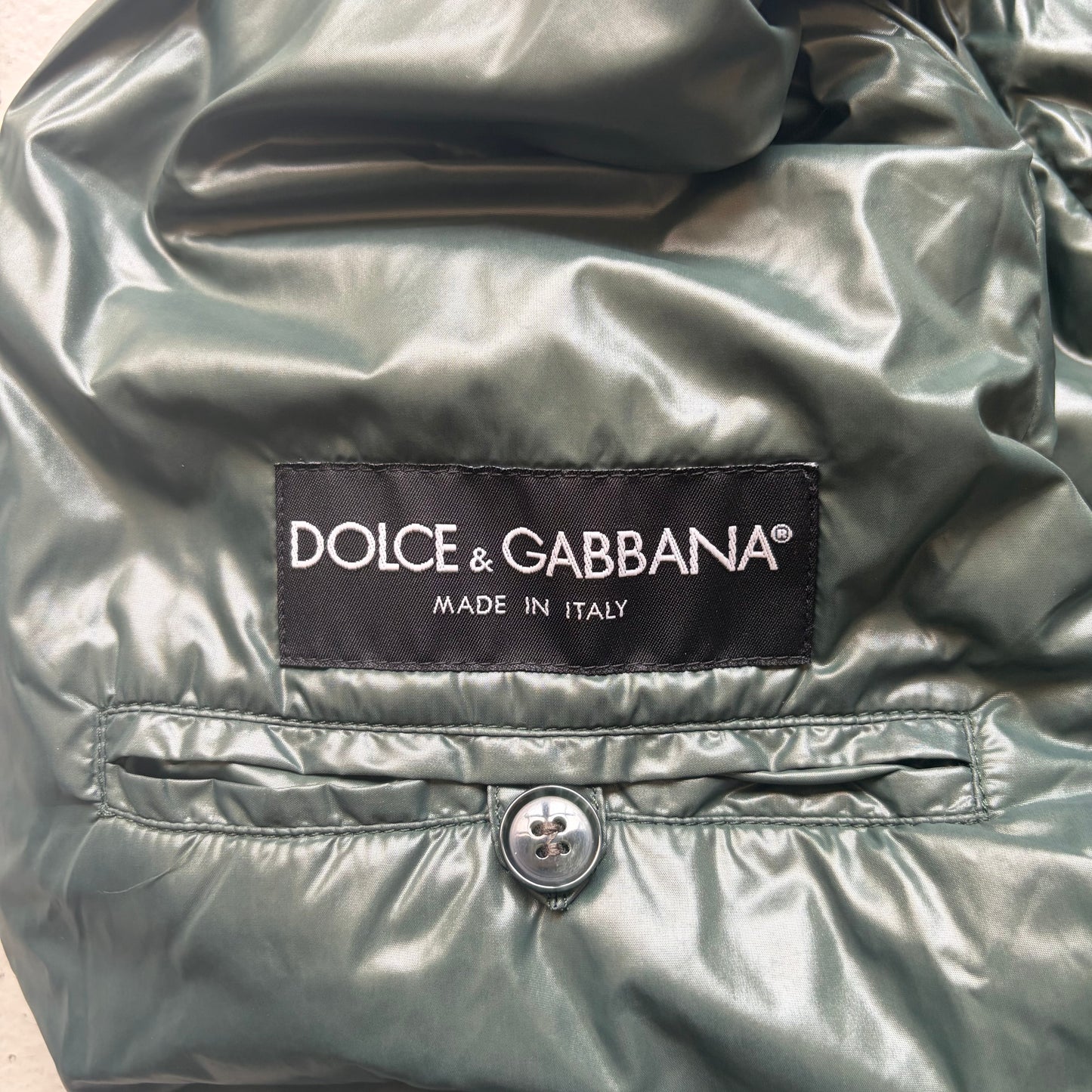 Dolce & Gabbana Green Circular Puffer (48)