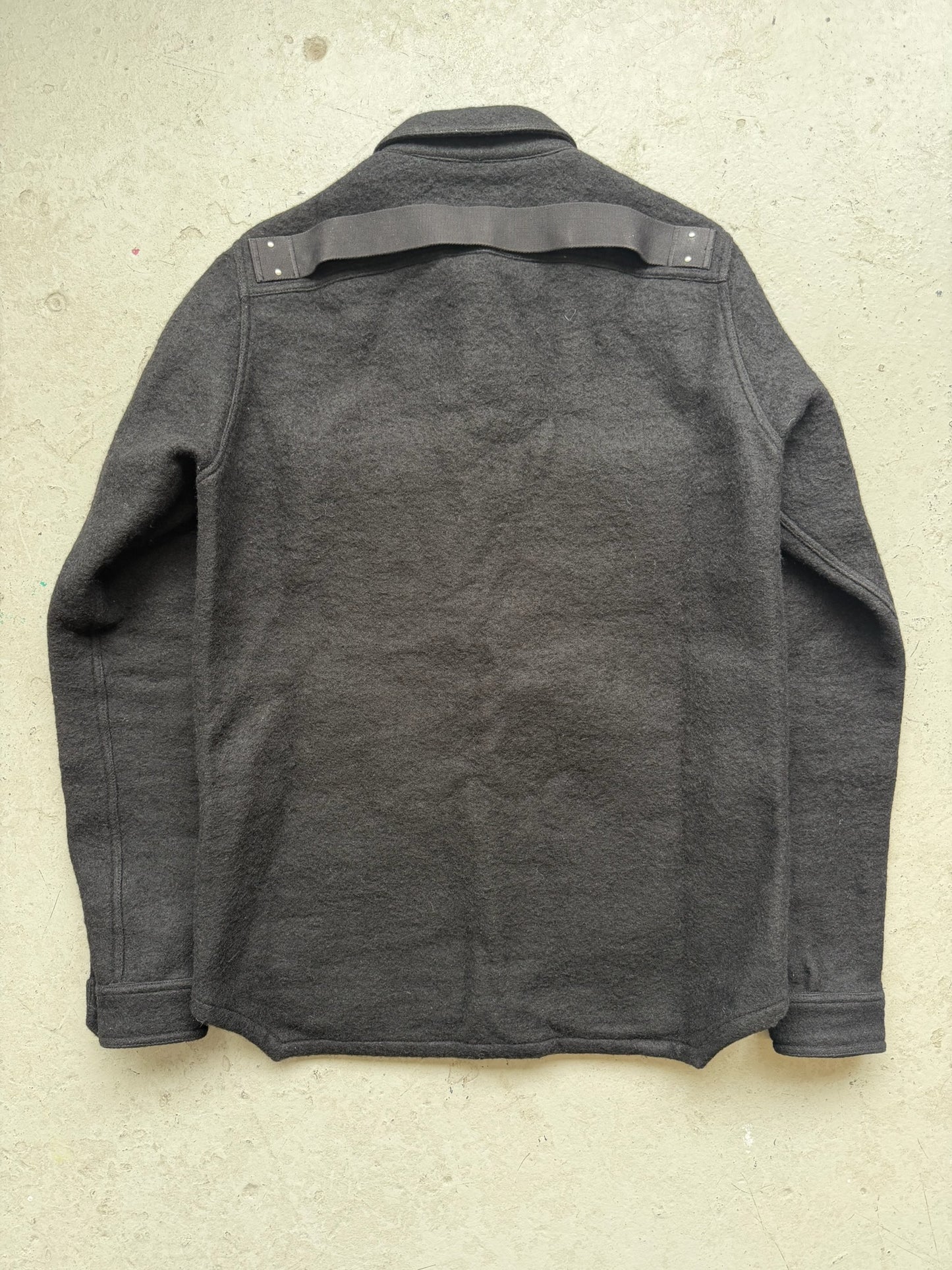 Rick Owens FW18 SISYPHUS Wool Outershirt (50)