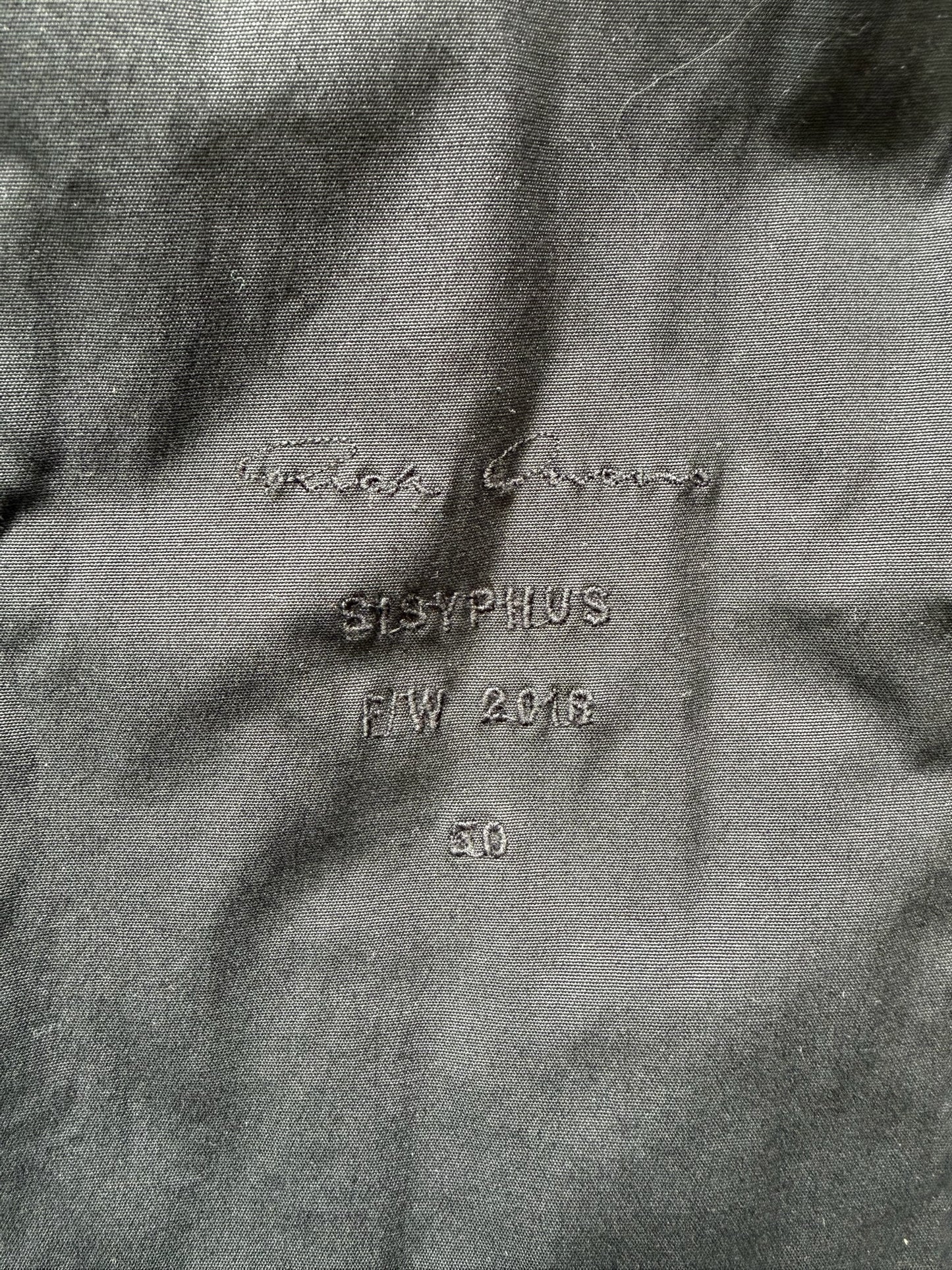 Rick Owens FW18 SISYPHUS Wool Outershirt (50)