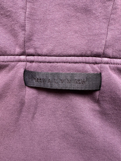 Alyx Purple Nylon Sleeve Hoodie (L)