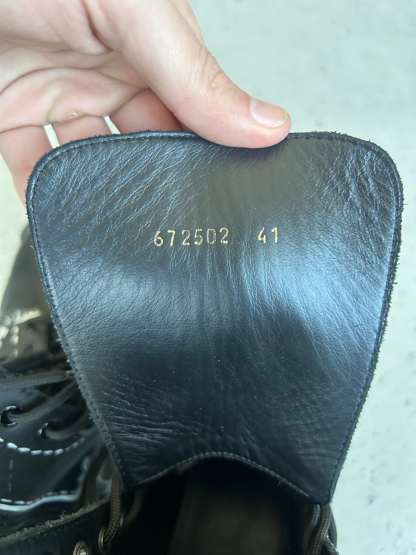 Balenciaga Grafiti Bulldozer Boots (41)