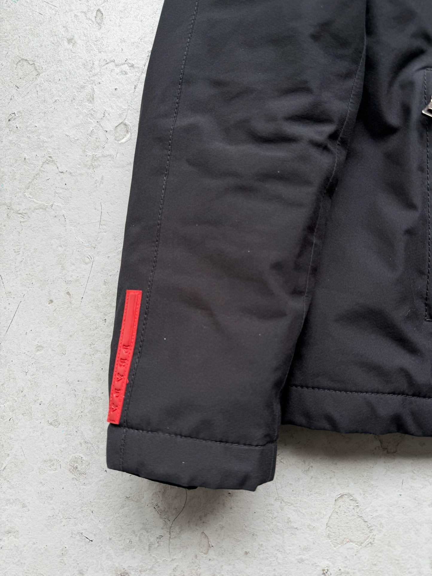 Prada Sport Zip Up Hooded Jacket (38)