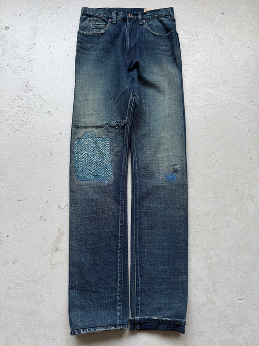 Kapital Patchwork Denim Pants (32)