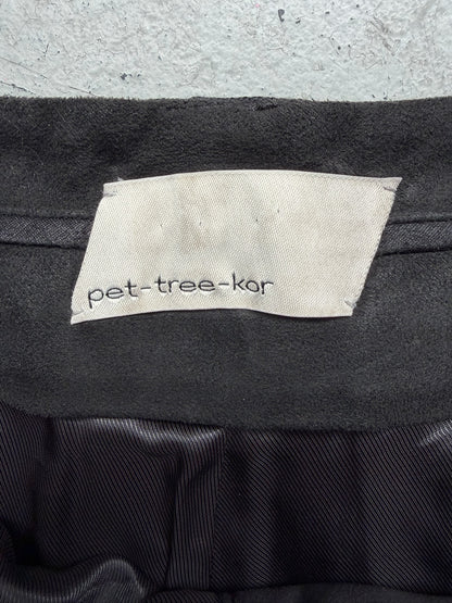 Pet Tree Kor Black Pleated Trousers (52)